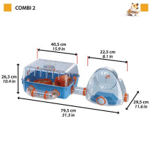 FERPLAST FERPLAST Combi 2 - Cage FERPLAST FERPLAST Combi 2 - Cage