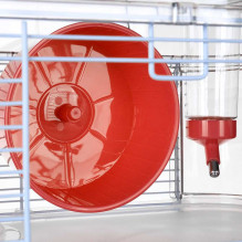 ZOLUX ZOLUX Rody3 Trio - rodent cage - red ZOLUX ZOLUX Rody3 Trio - rodent cage - red
