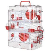 ZOLUX ZOLUX Rody3 Trio - rodent cage - red ZOLUX ZOLUX Rody3 Trio - rodent cage - red