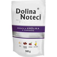 DOLINA NOTECI DOLINA NOTECI Premium klasės ėdalas su triušiena ir spanguolėmis - Šlapias šunų ėdalas -