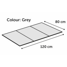 FLAMINGO FLMG vėsinamasis kilimėlis gyvūnams „FRESK DROP GREY“ XXL 120x80 52 cm