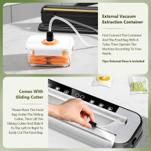 Riff Vacuum sealer with UV sterilization