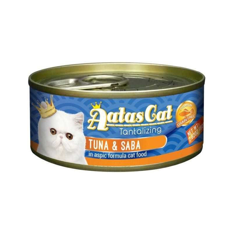 AATAS_CAT Įkvepiantis tunas ir saba 80g
