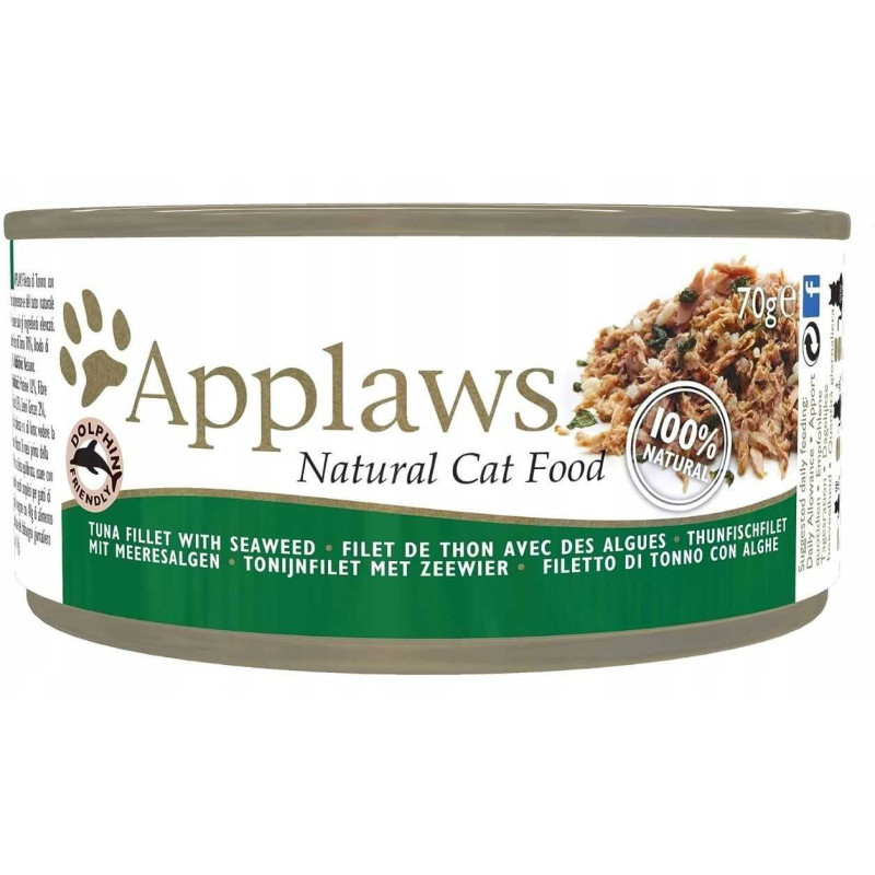 APPLAWS Tuno filė su jūros dumbliais 70g
