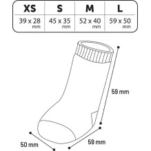 FLAMINGO Socks Set M Black / Grey 4pcs FLAMINGO Socks Set M Black / Grey 4pcs