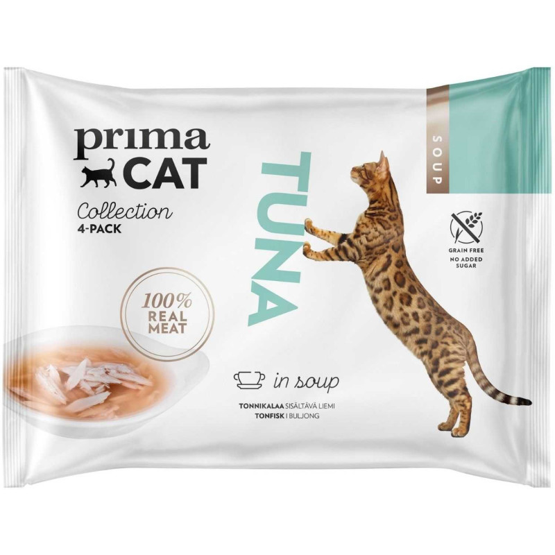 PRIMA Tuno rinkinys sriuboje 4x40g