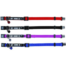 TRIXIE Cat Collar su adreso žyma atsitiktine spalva 1pcs TRIXIE Cat Collar su adreso žyma atsitiktine spalva 1pcs