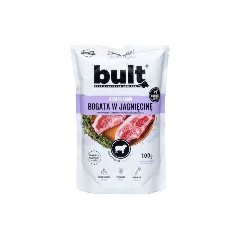 BULT Praturtintas ėriena - šlapias šunų ėdalas - 100g