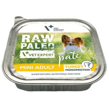 VETEXPERT Raw Paleo Pate Mini Adult Turkey 150g