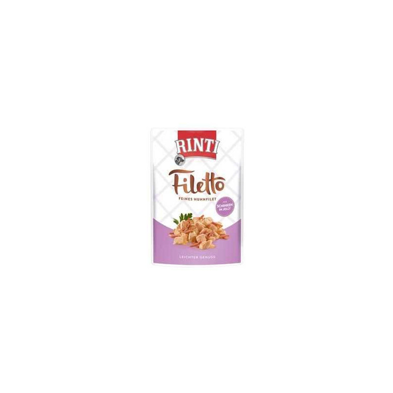 RINTI Rinti Rinti Filė 100g Vištienos kumpio maišelis želė