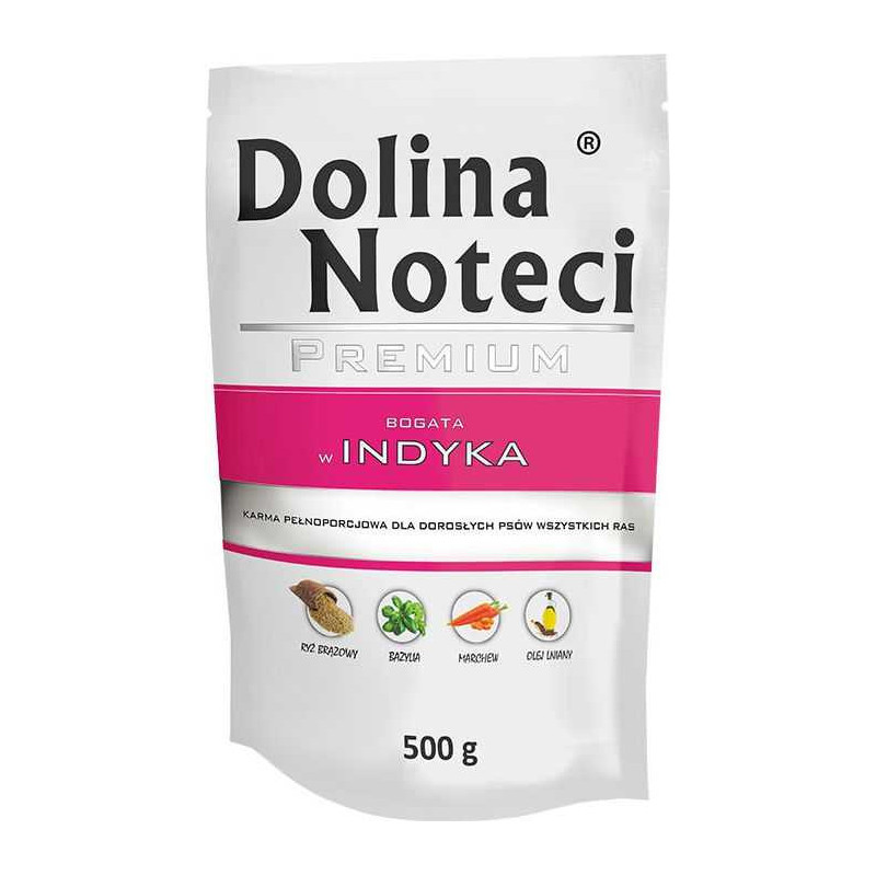 DOLINA NOTECI DOLINA NOTECI Premium klasės šlapias šunų ėdalas su kalakutiena - 500 g
