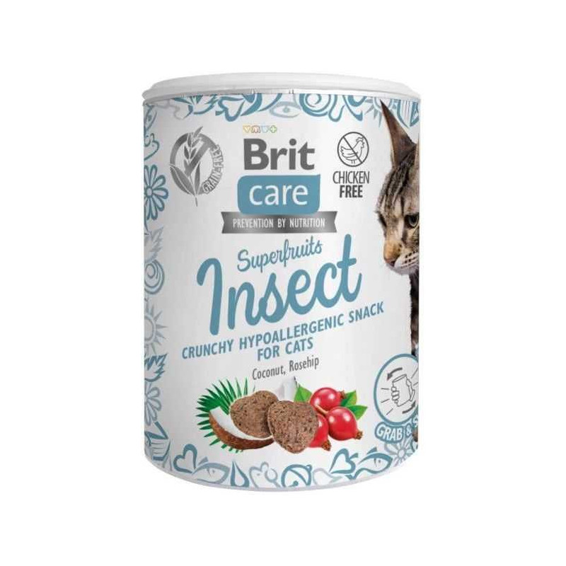 BRIT Užkandžiai Supervaisiai Vabzdžiai 100g