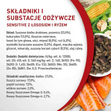 PURINA PURINA One Mini / Small Sensitive Lašiša, ryžiai - sausas šunų ėdalas - 800 g