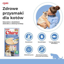 INABA Inaba Foods Creamy Tuna Cat Treat - Churu Creamy Tuna INABA Inaba Foods Creamy Tuna Cat Treat - Churu Creamy Tuna