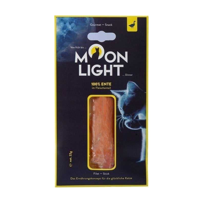 Moonlight MOONLIGHT Vakarienės anties filė – kačių skanėstas – 22 g