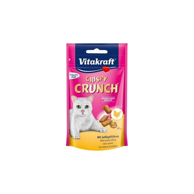 Vitakraft VITAKRAFT TRAŠKUS CRUNCH paukštienos delikatesas katė 60g