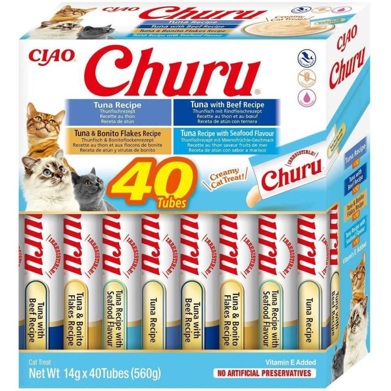 INABA įvairių rūšių 40x14g dėžutė