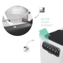 ROTHO ROTHO Biala White - cat litter box ROTHO ROTHO Biala White - cat litter box