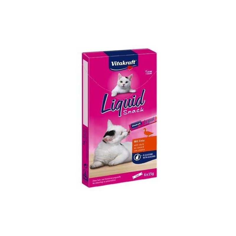 Vitakraft Skystų užkandžių antis 6x15g