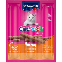 Vitakraft Cat Kalakutienos ir ėrienos lazdelės 18g Vitakraft Cat Kalakutienos ir ėrienos lazdelės 18g