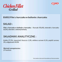 INABA INABA Grilled Chicken Fillet in chicken flavored broth - cat treats -. INABA INABA Grilled Chicken Fillet in chicken flavored broth - cat treats -.