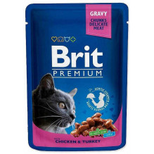 BRIT BRIT Cat Maišeliai Family Lėkštė – šlapias kačių ėdalas – 12 x 100g BRIT BRIT Cat Maišeliai Family Lėkštė – šlapias kačių ėdalas – 12 x 100g