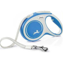 Flexi Flexi automatinis pavadėlis „New Comfort L“ tipo juosta, 5 m, mėlynos spalvos.