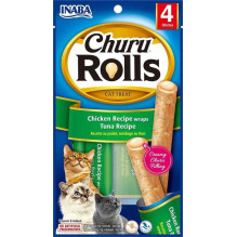 INABA Churu Rolls Chiken with Tuna 40g