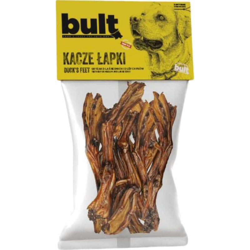 BULT Ančių kojelės - šuns skanėstas - 100g