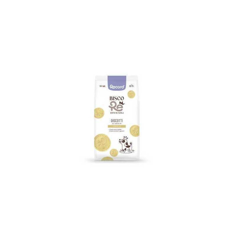 Record BiscoRe vanilla Discotti Dog Biscuits 400 g - papildbarība su