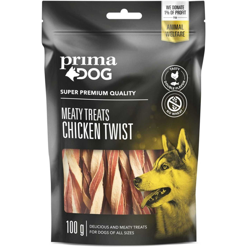 PRIMA Mėsingi skanėstai su vištiena 100g