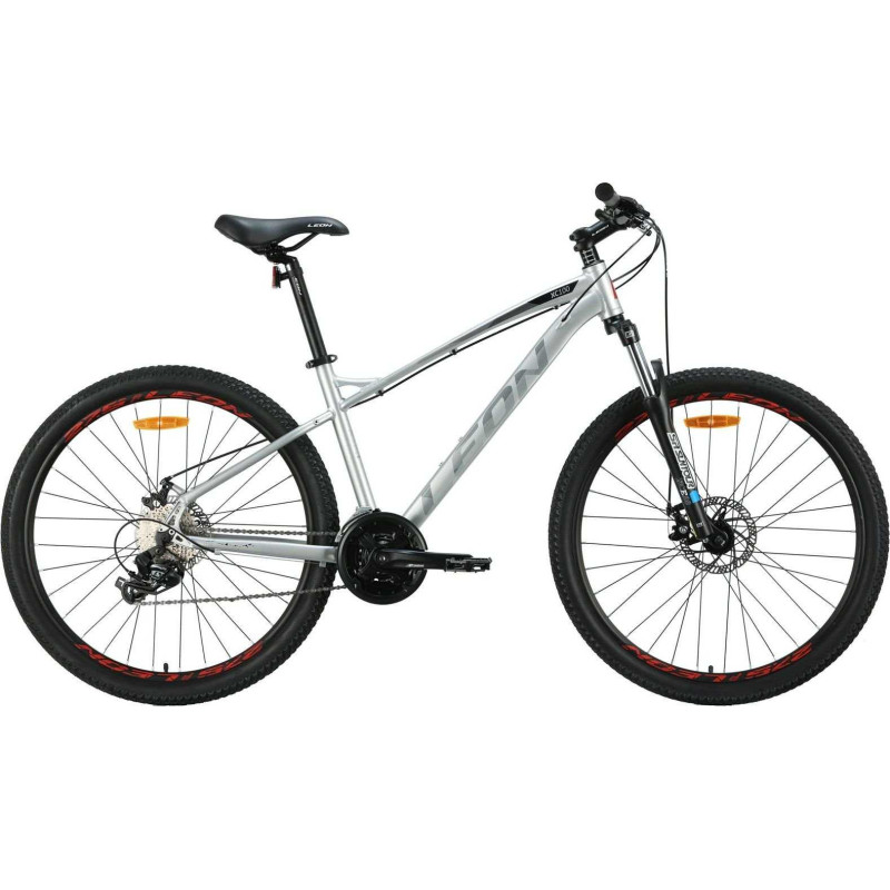 Leon 27.5" XC 100 DD 16.5" Gray / Black / Red 2024