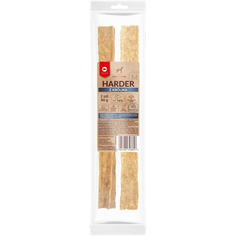 MACED MACED Kietesnis, gausus triušio M – šunų kramtukas – 100g