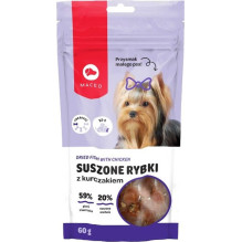 MACED MACED Džiovinta žuvis su vištiena - Šunų skanėstas - 60g