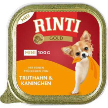 RINTI Rinti Rinti Gold Mini Indyk i królik - 100g