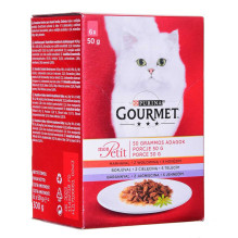 PURINA Gourmet Mon Petit Fish Mix - šlapias kačių ėdalas - 6 x 50 g PURINA Gourmet Mon Petit Fish Mix - šlapias kačių ėdalas - 6 x 50 g