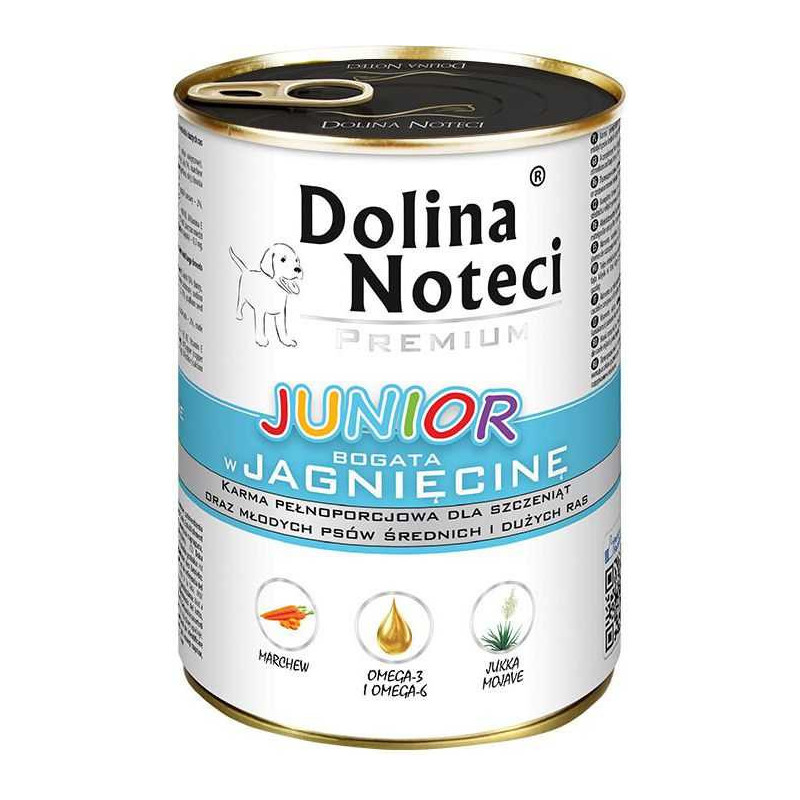 DOLINA NOTECI Dolina Noteci Premium Junior su ėriena 400g