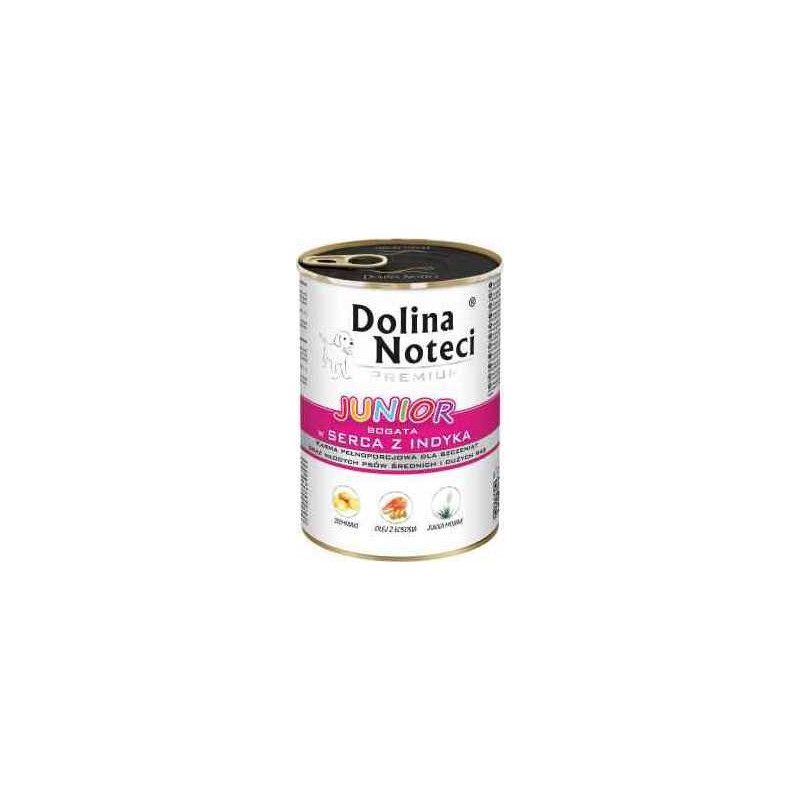 DOLINA NOTECI Dolina Noteci Dolina Noteci Premium Junior Turkijos širdelės 400 g