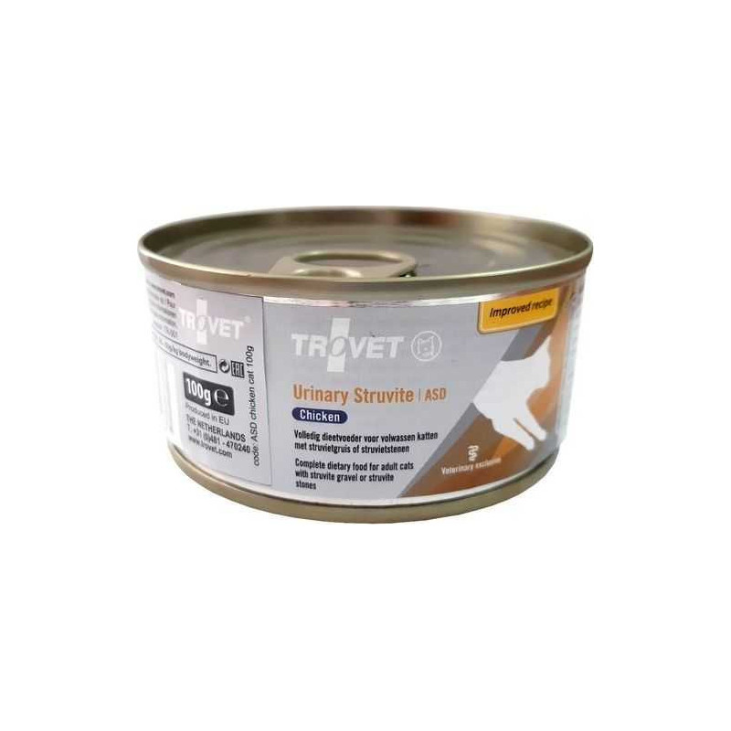 Trovet Trovet KOT ASD didelis Šlapimo STRUVITAS / 24 pusė 100 g