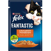 PURINA Felix Fantastiška vištiena ir pomidorai 85g