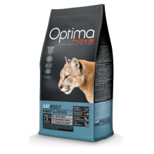 OPTIMANOVA Cat Rabbit &amp; Potato - dry cat food - 2kg