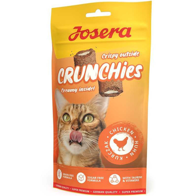 JOSERA Josera Traškūs skanėstai katėms su vištiena 60 g