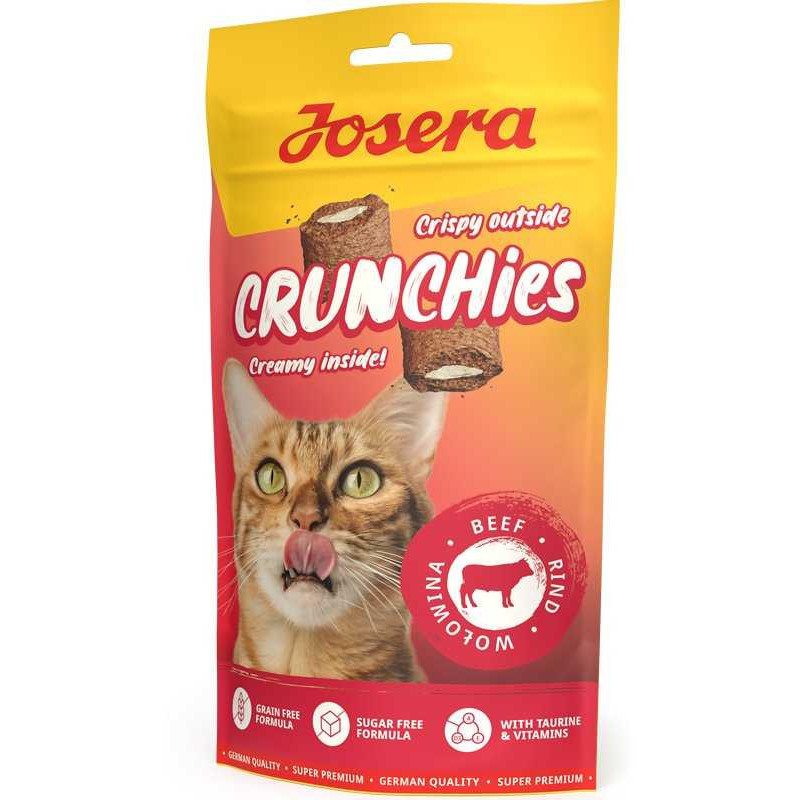 JOSERA Josera Traškūs skanėstai katėms su jautiena 60 g