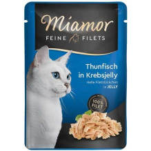 Miamor Smulkinti tuno ir krabo filė drebučiuose 100g