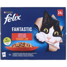 PURINA Felix Fantastic Country Flavors Meat in Jelly 24x85g
