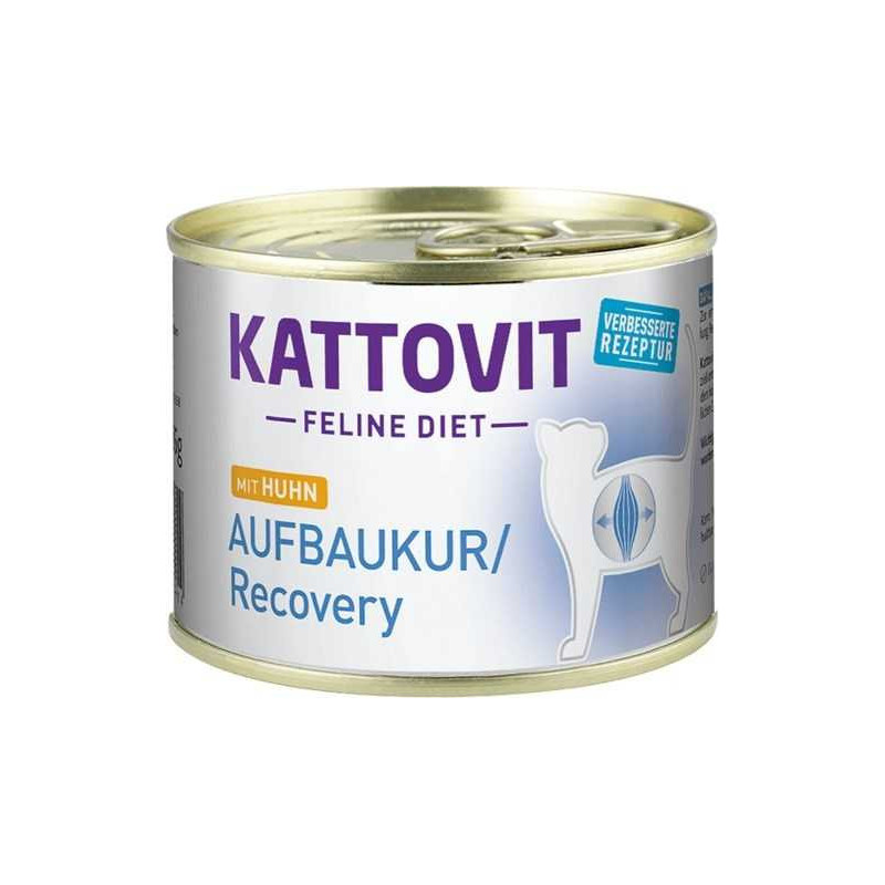 KATTOVIT Kačių dietos atstatomasis gydymas - šlapias kačių ėdalas - 185 g