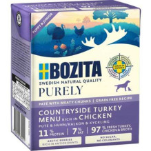 BOZITA BOZITA Grynai kalakutienos ir vištienos mėsos paplotėlis specialiems poreikiams