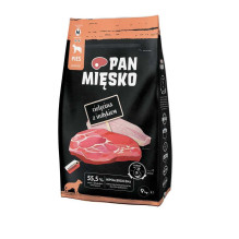 PAN MIĘSKO Pan Mięsko Dry dog food Veal with turkey (adult) crisps