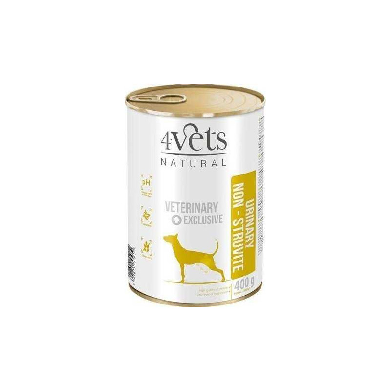 4vets 4VETS Natural Urinary No Stravit Dog - šlapias šunų maistas - 400 g