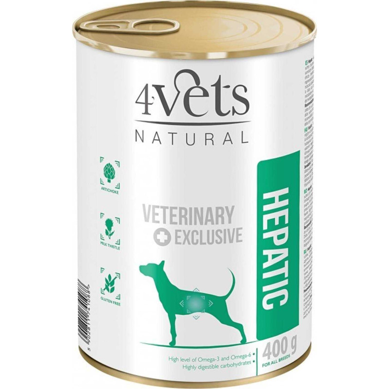 4vets 4VETS Natural Kepenys Dog - šlapias šunų maistas - 400 g